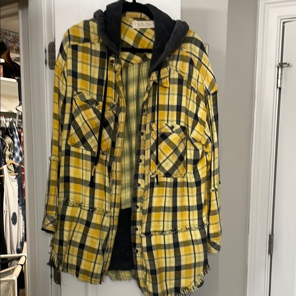 Free People/Cp Shades Vintage Shirt/Hoodie/Jacket. In Good Shape And Versatile